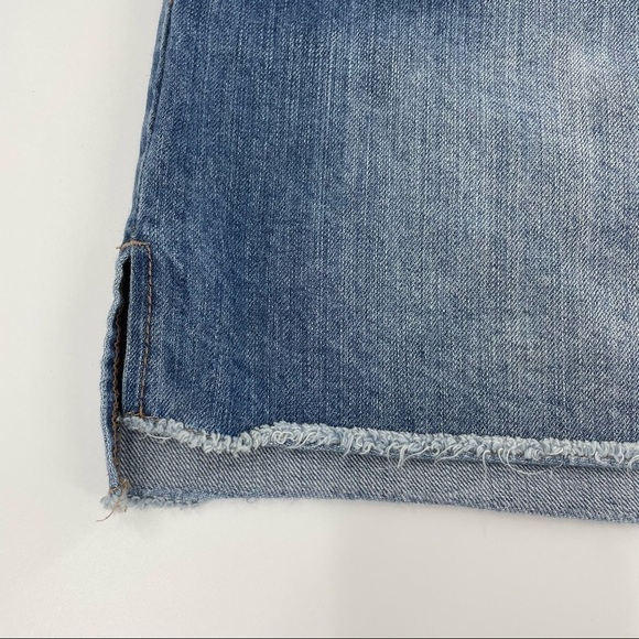 1822 Denim Cutoff Skirt - Picture 5 of 13